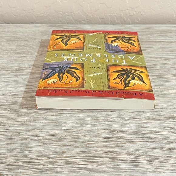 The Four Agreements Paperback Book by Don Miguel Ruiz A Toltec Wisdom Book - Picture 6 of 8